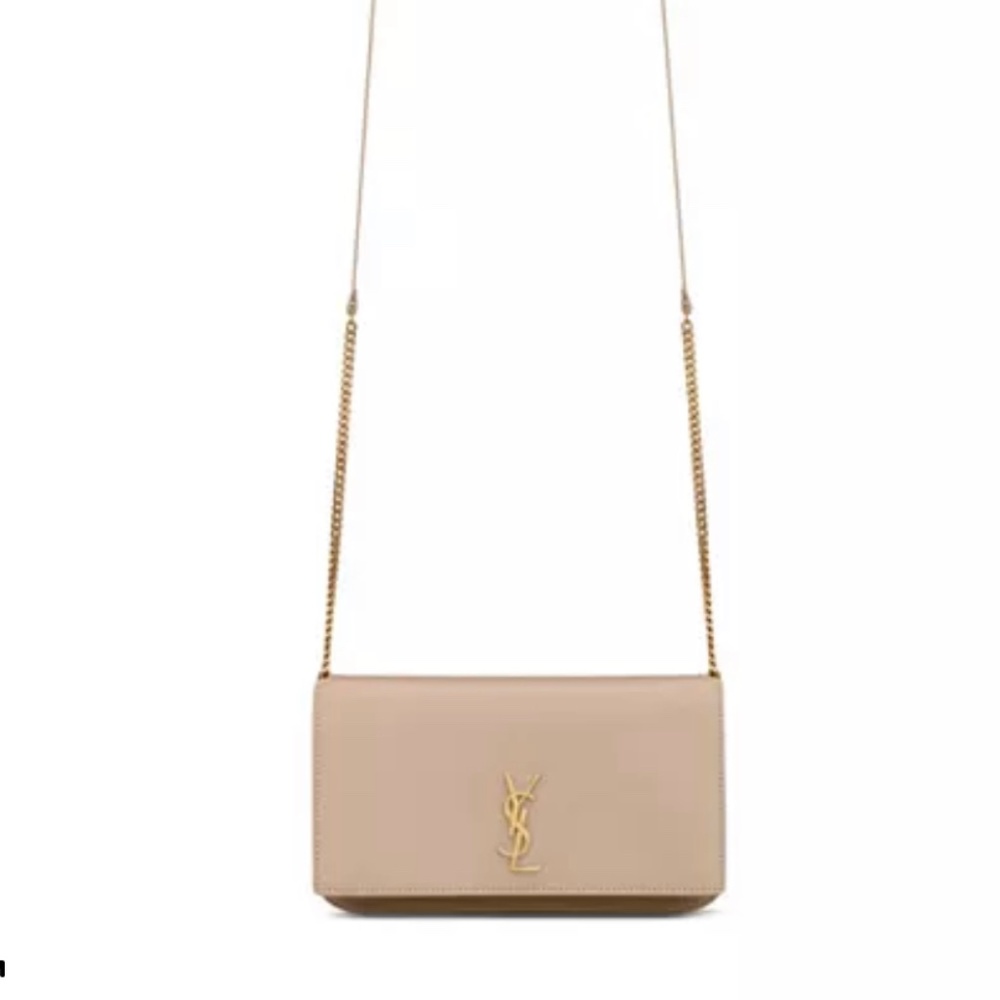 Saint Laurent Cassandre Phone Holder with Strap
